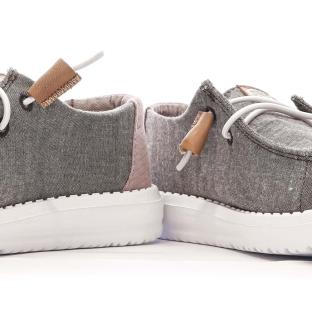 Chaussures Gris Chiné Femme Hey Dude Wendy Stretch vue 7