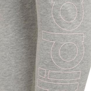 Legging Gris Fille Adidas Lin Leg vue 3