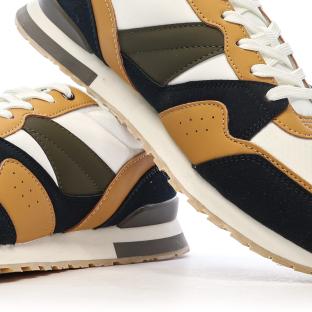 Baskets Noires/Blanches/Camel Homme Umbro 973590 vue 7