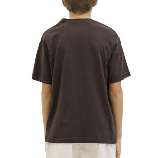 T-shirt Marron Garçon Jack & Jones Jestar vue 0