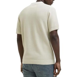 Polo Beige/Blanc Homme Jack & Jones Aston Split vue 0