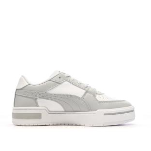Baskets Blanches/Gris Homme Puma Pro Classic vue 2