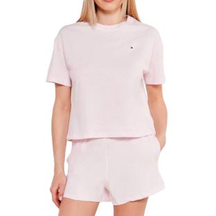 Pyjama Rose Femme Tommy Hilfiger Jersey pas cher