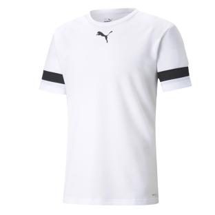 T-Shirt Blanc/Noir Homme Puma Teamrise pas cher