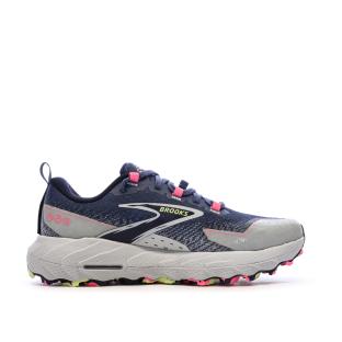 Chaussures de Trail Marine/Gris Femme Brooks Cascadia 18 vue 2