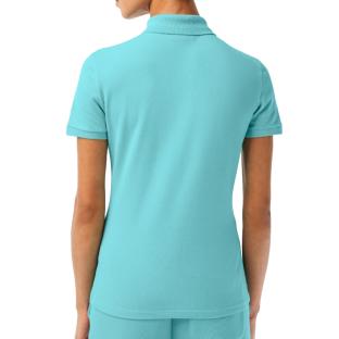 Polo Turquoise Femme Lacoste PF5462-031 vue 0