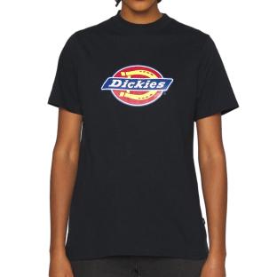 T-shirt Noir Femme Dickies Icon pas cher