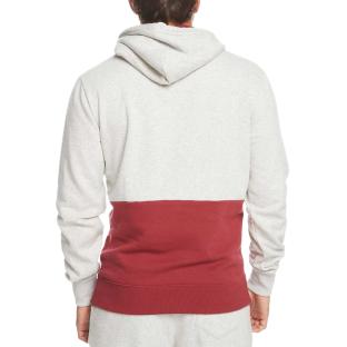 Sweat Gris/Rouge Homme Quiksilver Emboss vue 0