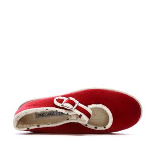 Chaussons Rouge Fille Pare Gabia Maite vue 0