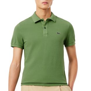 Polo Vert Homme Lacoste 02M vue 0