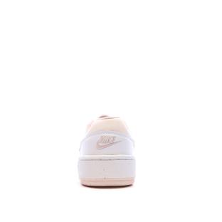 Baskets Blanc/Rose Garçon Nike Full Force Lo vue 6
