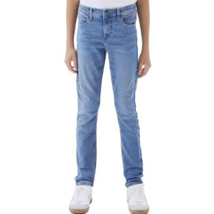 Jean Slim Bleu Fille Name it Theos vue 0