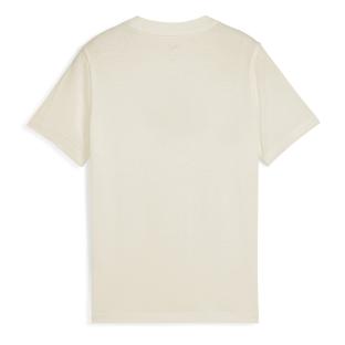 T-Shirt Beige Fille Puma Script vue 2