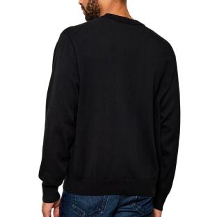 Sweat Noir Homme Calvin Klein Jeans Easy vue 2