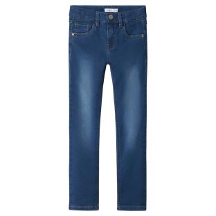 Jean Slim Bleu Fille Name it Theo vue 0