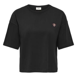 Camiseta negra de mujer JDY Cally ver 0