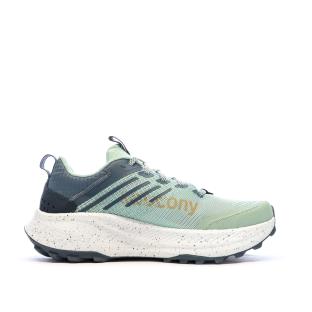 Chaussures de trail Bleu Femme Saucony Ride vue 2