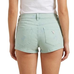 Short Vert Femme Guess B65 vue 0