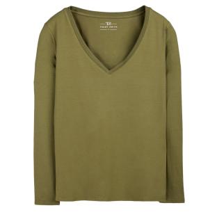 T-shirt Kaki Femme Teddy Smith Mianas pas cher