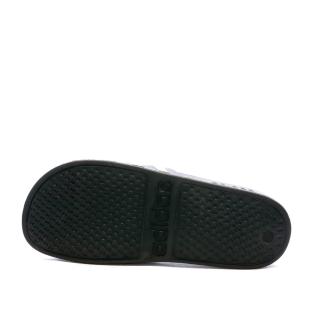 Claquettes Noir/Doré Homme Adidas Adilette Aqua vue 2