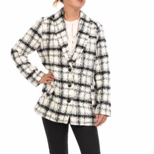 Veste Blanche/Noire Femme Sun Valley YVELIN vue 0