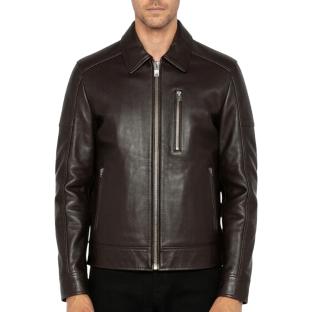 Blouson Marron Homme Schott LCADAMBRO vue 0