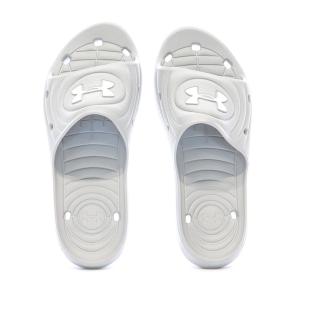 Claquettes Grises Homme Under Armour Ansa vue 3