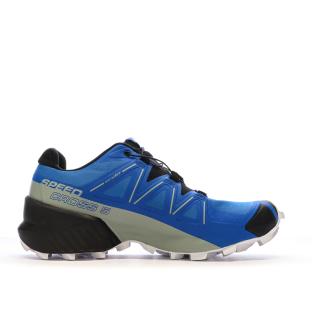 Baskets Noir/Bleu Homme Puma Speedcross vue 2