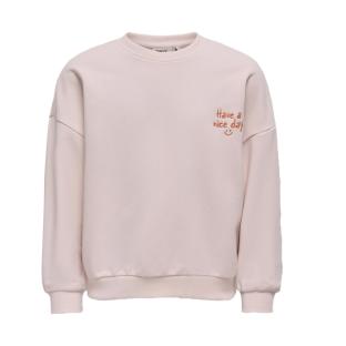 Sweat Rose Fille Kids ONLY Koganni pas cher