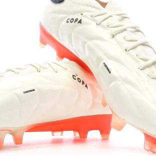 Chaussures de Foot Ecru/Orange Homme Adidas Copa Pure 2 Elite KT FG vue 0