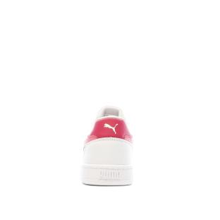 Baskets Blanches/Roses Fille Puma Caven 2.0 vue 3