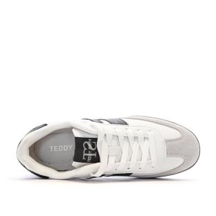 Baskets Blanc/Noir Femme Teddy Smith 120131 vue 4