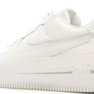 Baskets Blanches Femme Nike Air Force 1 Plateforme vue 7