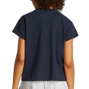 T-Shirt Noir Femme Tommy Hilfiger Mdrn vue 2