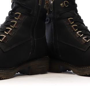 Boots Noires Femme RELIFE Gracita vue 7
