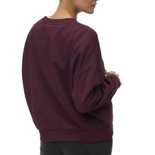 Sweat Bordeaux Femme Vero Moda Vmlotte Trina vue 2