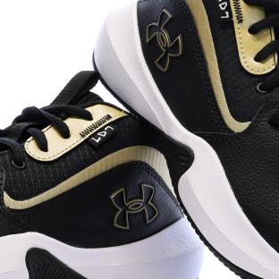 Zapatillas deportivas negras para niño Under Armour Lockdown ver 0