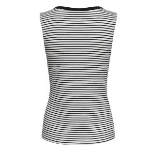 Débardeur Noir/Blanc Femme JDY Sissy vue 0