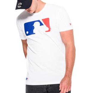 T-shirt Blanc Homme New Era MLB Logo pas cher