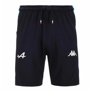 Short Noir/Turquoise Garçon Kappa Adrin pas cher