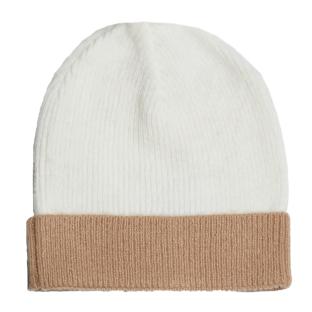 Bonnet Blanc/Marron Fille Tommy Hilfiger Beanie vue 2