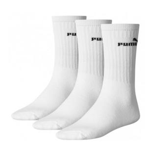 X3 Paires de Chaussettes Blanches Homme Puma Elements pas cher