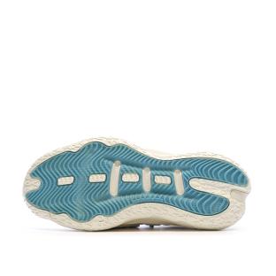 Chaussures de basketball Blanches/Jaune/Bleu Homme Adidas Dame 8 vue 0