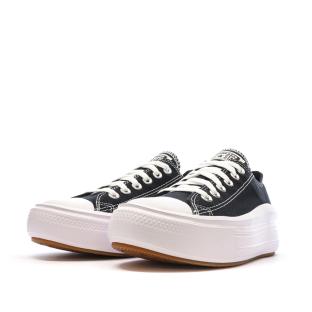 Baskets Noires Femme Converse All Star Move Platform vue 6