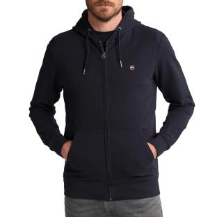 Sweat Zippé Marine Homme Petrol Industries Hooded 3050 pas cher