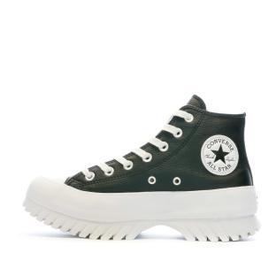 Sneakers Schwarz Frau Converse Lugged Ansicht 0
