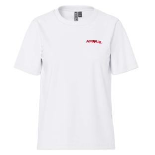 T-Shirt Blanc Femme Pieces Pcoda vue 0