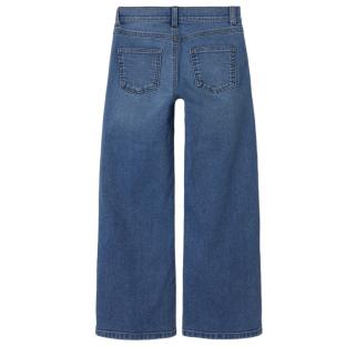 Jean Large Bleu Foncé Fille Name it Nkfrose Wide vue 2