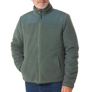 Doudoune Verte Homme TBS JOSEFZIP vue 0