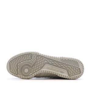 Baskets Blanches Homme Adidas Powerphase vue 0